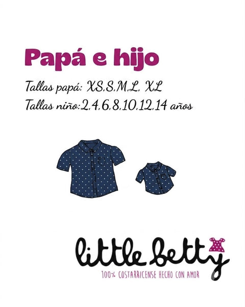 Camisa papá e hijo