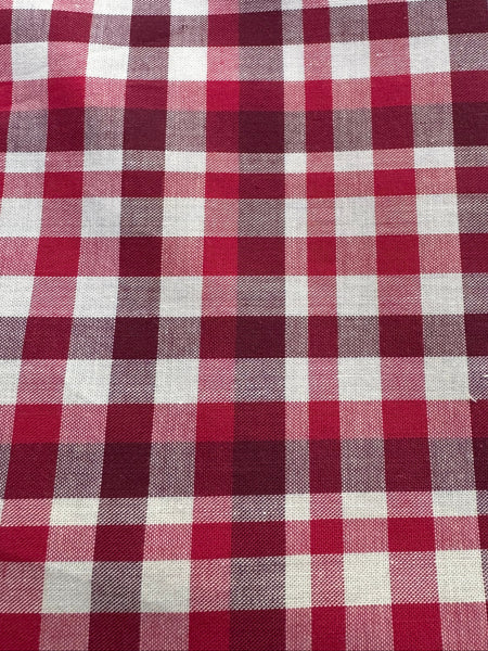 Vestido Tartan Girl | Vestido de Niña en Algodón 100% con Lazo de Pana Rojo