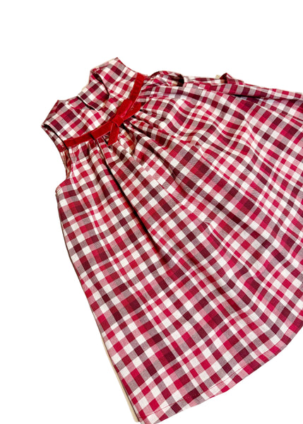 Tartan Baby | Vestido para Bebé con Cuadros Tartán y Calzón Incluido