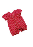 Ranita Bebé Candy Rojo | Enterizo de Algodón 100% Suave y Fresco