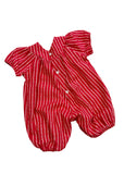 Ranita Bebé Candy Rojo | Enterizo de Algodón 100% Suave y Fresco