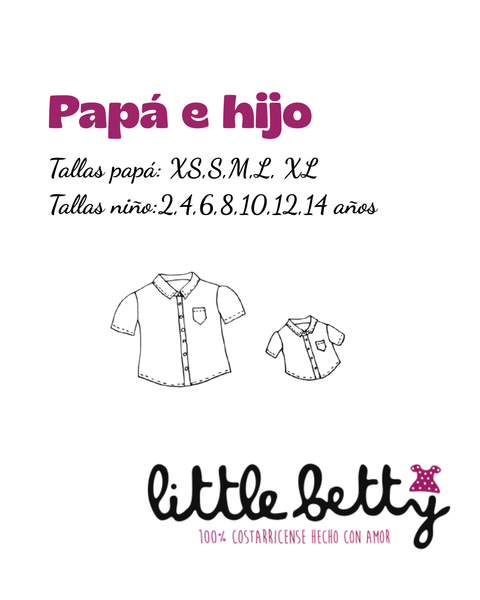 Camisa papá e hijo